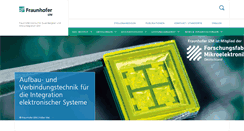 Desktop Screenshot of izm.fraunhofer.de