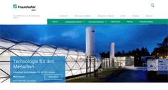 Desktop Screenshot of ibmt.fraunhofer.de