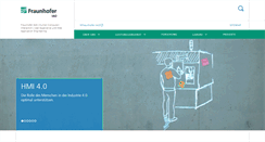 Desktop Screenshot of hci.iao.fraunhofer.de
