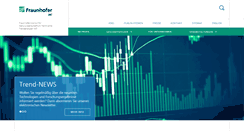 Desktop Screenshot of int.fraunhofer.de