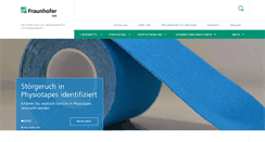 Desktop Screenshot of ivv.fraunhofer.de