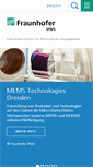 Mobile Screenshot of ipms.fraunhofer.de