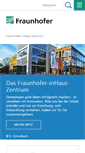 Mobile Screenshot of inhaus.fraunhofer.de