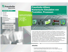 Tablet Screenshot of nusim.fraunhofer.de