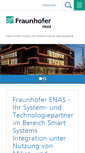 Mobile Screenshot of enas.fraunhofer.de