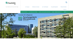 Desktop Screenshot of isit.fraunhofer.de