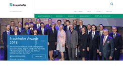 Desktop Screenshot of fraunhofer.hu