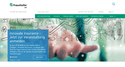 Desktop Screenshot of e-business.iao.fraunhofer.de