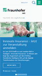 Mobile Screenshot of e-business.iao.fraunhofer.de